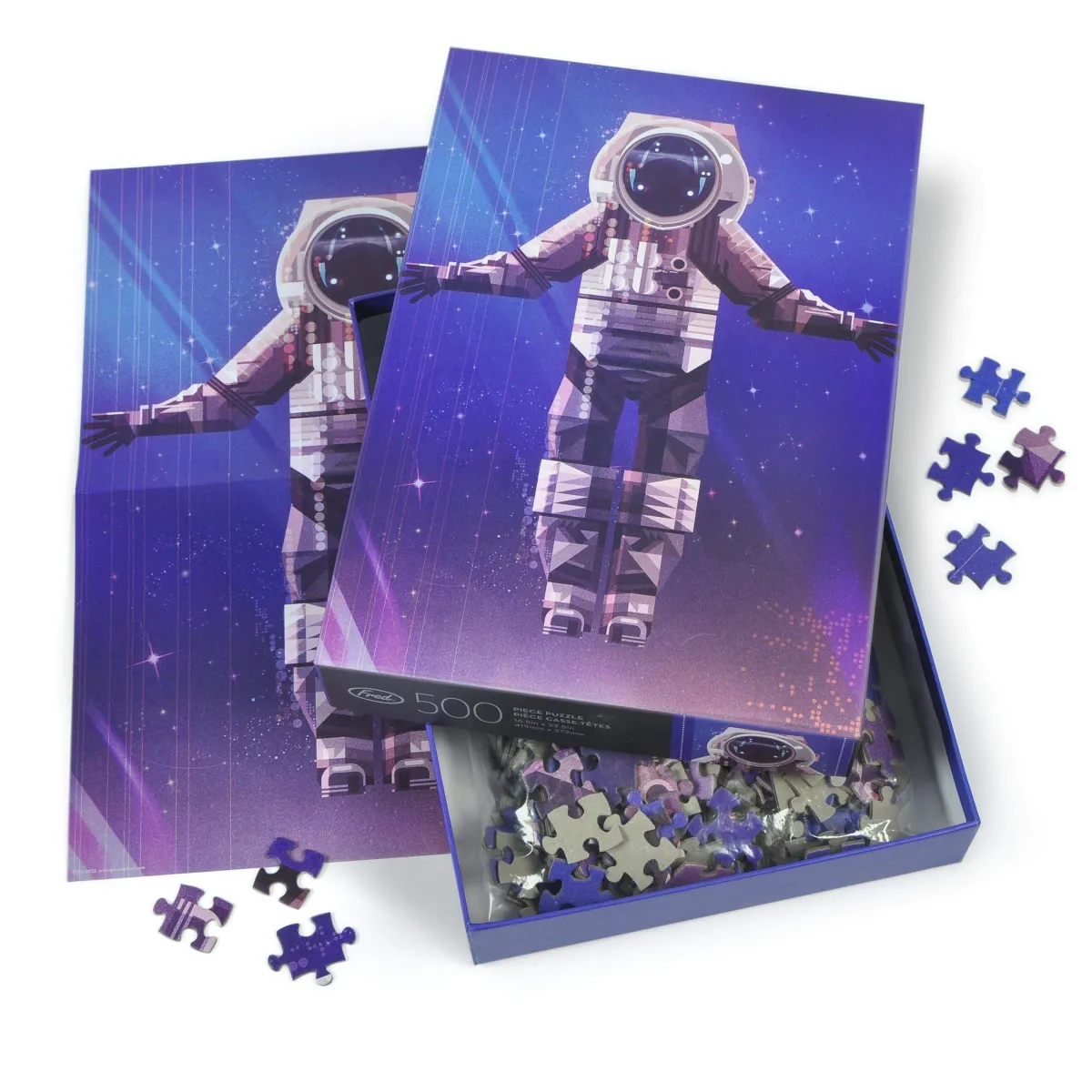 500-Piece Puzzles^Fred 500 PIECE PUZZLE: ASTRONAUT