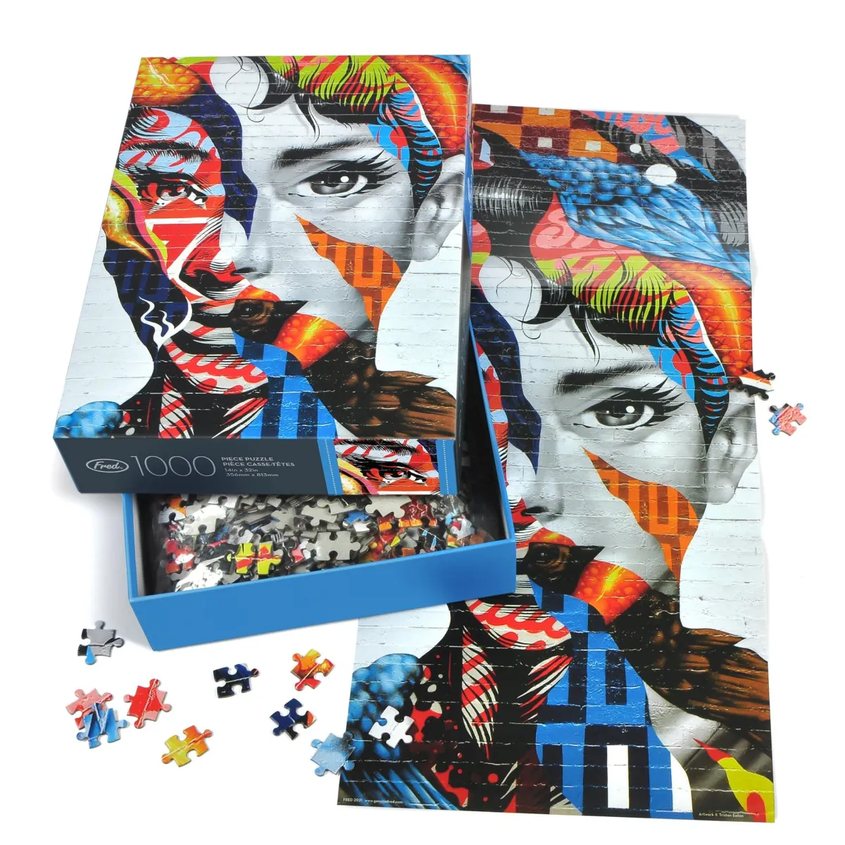 1000-Piece Puzzles^Fred 1000 PIECE PUZZLE: AUDREY OF MULBERRY