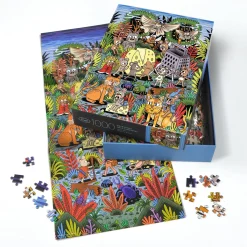1000-Piece Puzzles^Fred 1000 PIECE PUZZLE: CHEESE WORLD