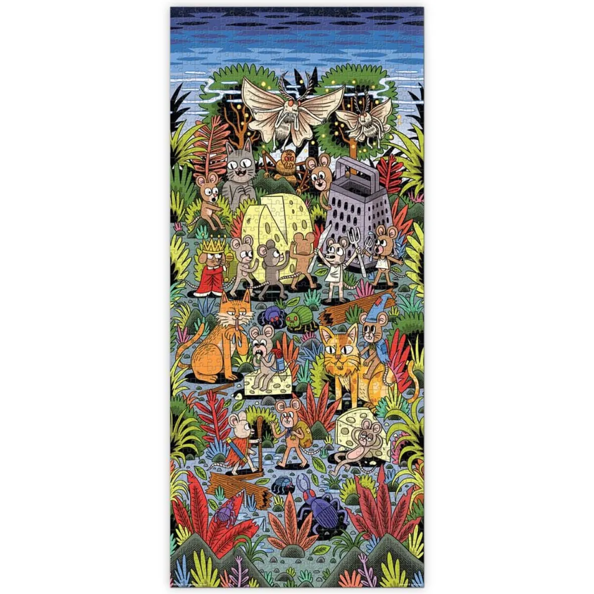1000-Piece Puzzles^Fred 1000 PIECE PUZZLE: CHEESE WORLD