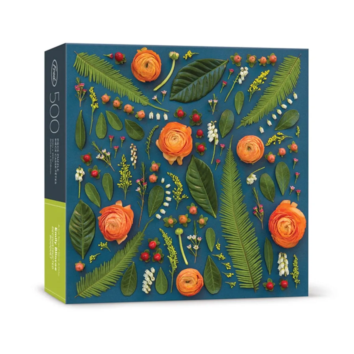 500-Piece Puzzles^Fred 500 PIECE PUZZLE: DECONSTRUCTED BOUQUET