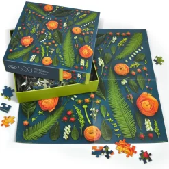 500-Piece Puzzles^Fred 500 PIECE PUZZLE: DECONSTRUCTED BOUQUET