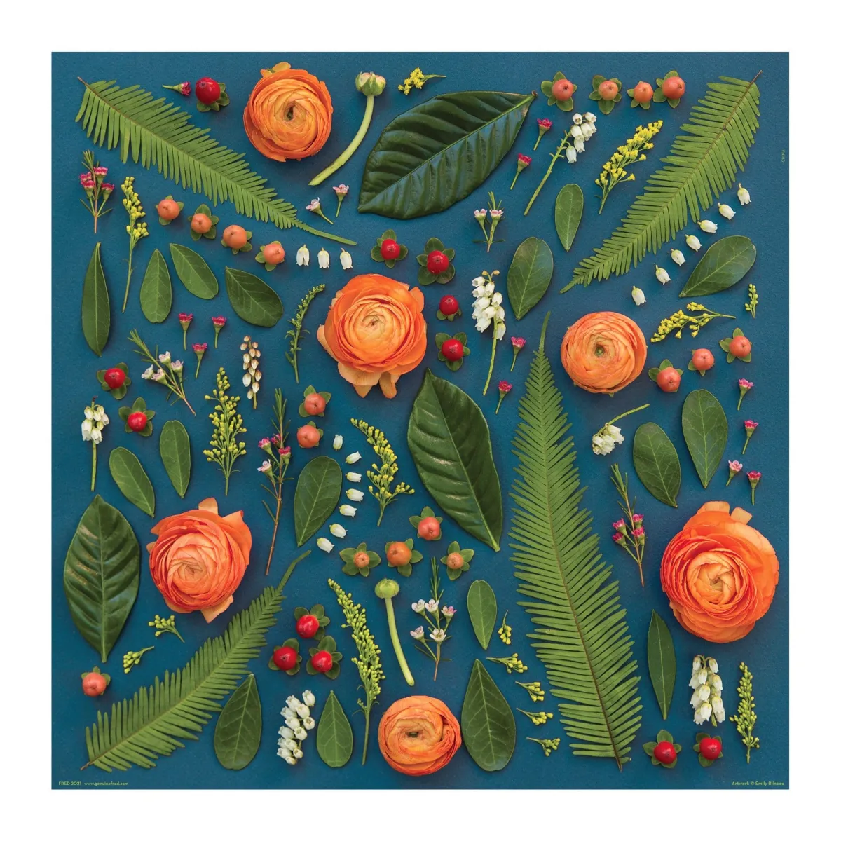 500-Piece Puzzles^Fred 500 PIECE PUZZLE: DECONSTRUCTED BOUQUET