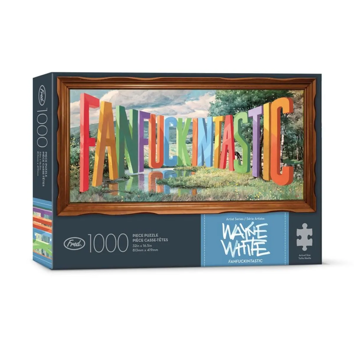 1000-Piece Puzzles^Fred 1000 PIECE PUZZLE: FANFUCKINTASTIC