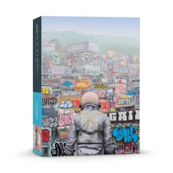 1000-Piece Puzzles^Fred 1000 PIECE PUZZLE: GRAFFITI CITY