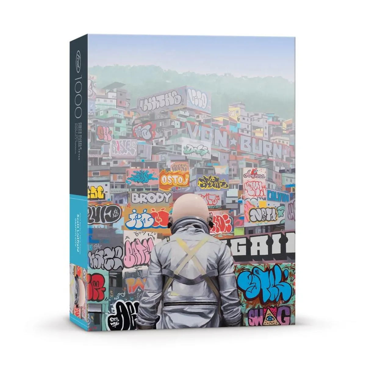 1000-Piece Puzzles^Fred 1000 PIECE PUZZLE: GRAFFITI CITY