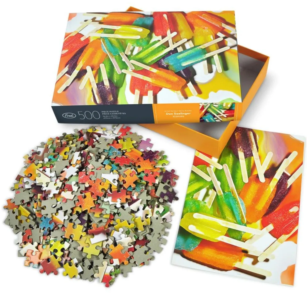 500-Piece Puzzles^Fred 500 PIECE PUZZLE: ICEPOPS