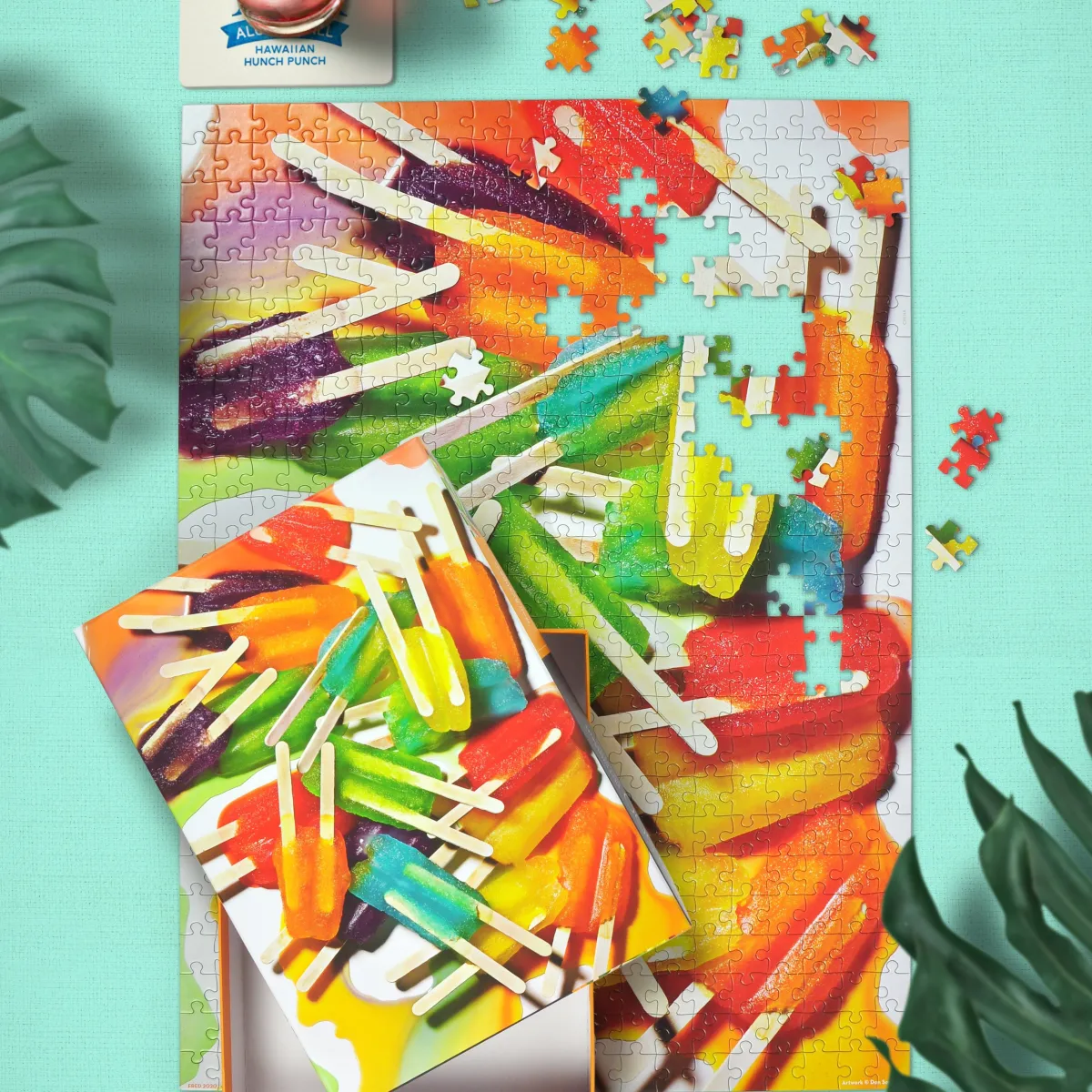 500-Piece Puzzles^Fred 500 PIECE PUZZLE: ICEPOPS
