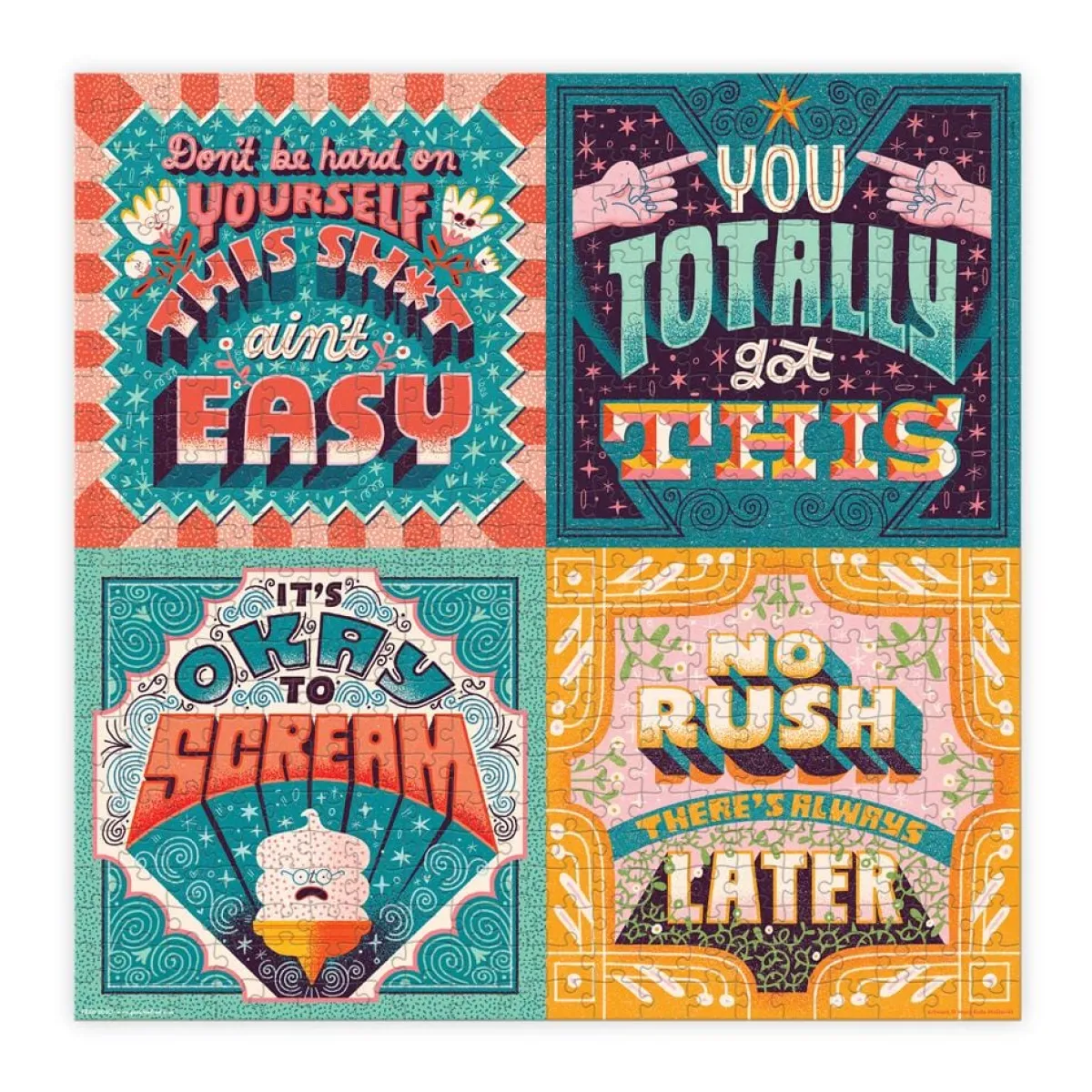 500-Piece Puzzles^Fred 500 PIECE PUZZLE: LIFE LESSONS