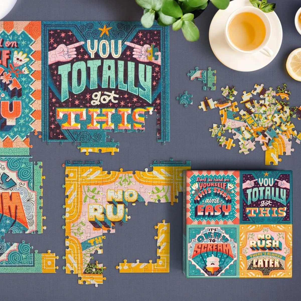 500-Piece Puzzles^Fred 500 PIECE PUZZLE: LIFE LESSONS