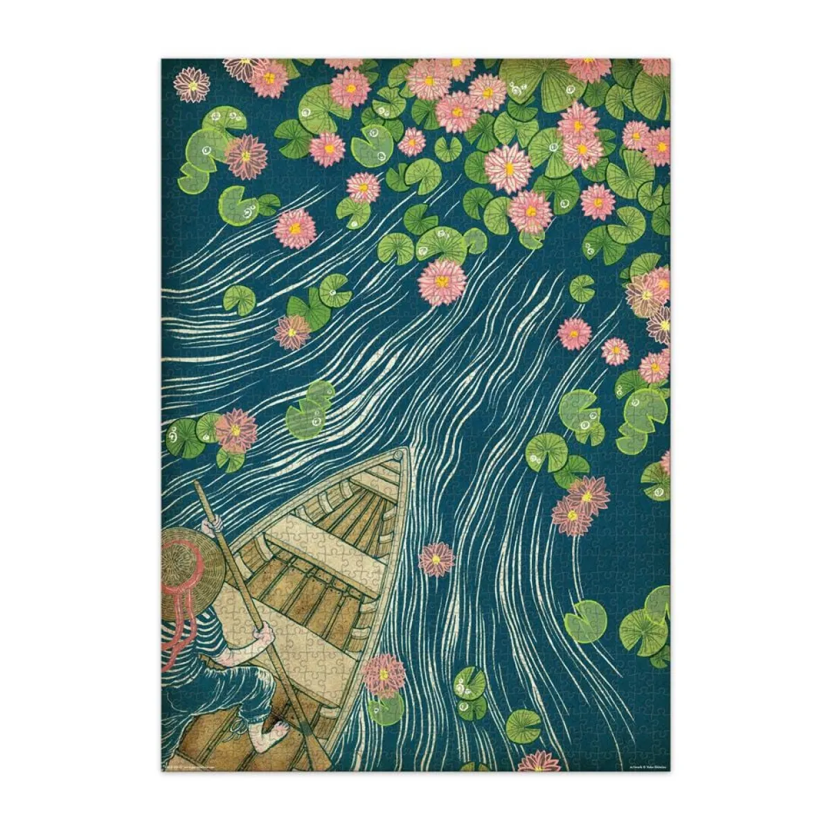 1000-Piece Puzzles^Fred 1000 PIECE PUZZLE: LILYPADS