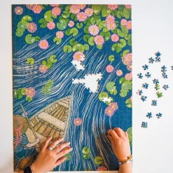 1000-Piece Puzzles^Fred 1000 PIECE PUZZLE: LILYPADS