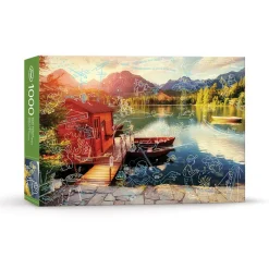 The Doodle Series|1000-Piece Puzzles^Fred 1000 PIECE PUZZLE: LIVING LA VIDA LAKE (AHHH)