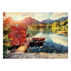 The Doodle Series|1000-Piece Puzzles^Fred 1000 PIECE PUZZLE: LIVING LA VIDA LAKE (AHHH)