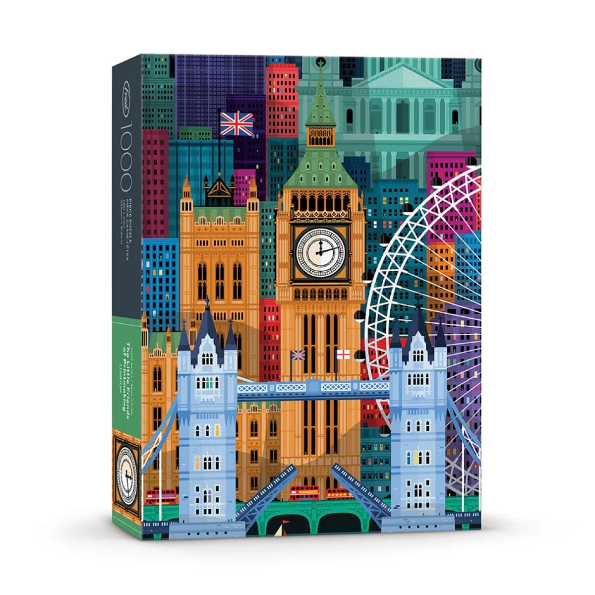 1000-Piece Puzzles^Fred 1000 PIECE PUZZLE: LONDON