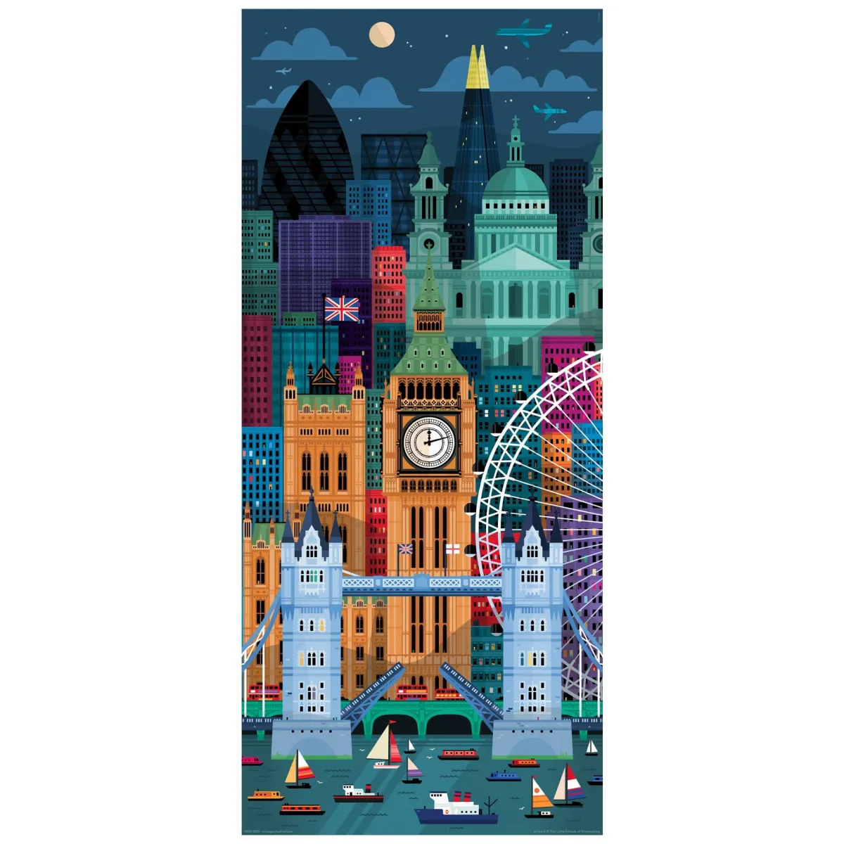 1000-Piece Puzzles^Fred 1000 PIECE PUZZLE: LONDON