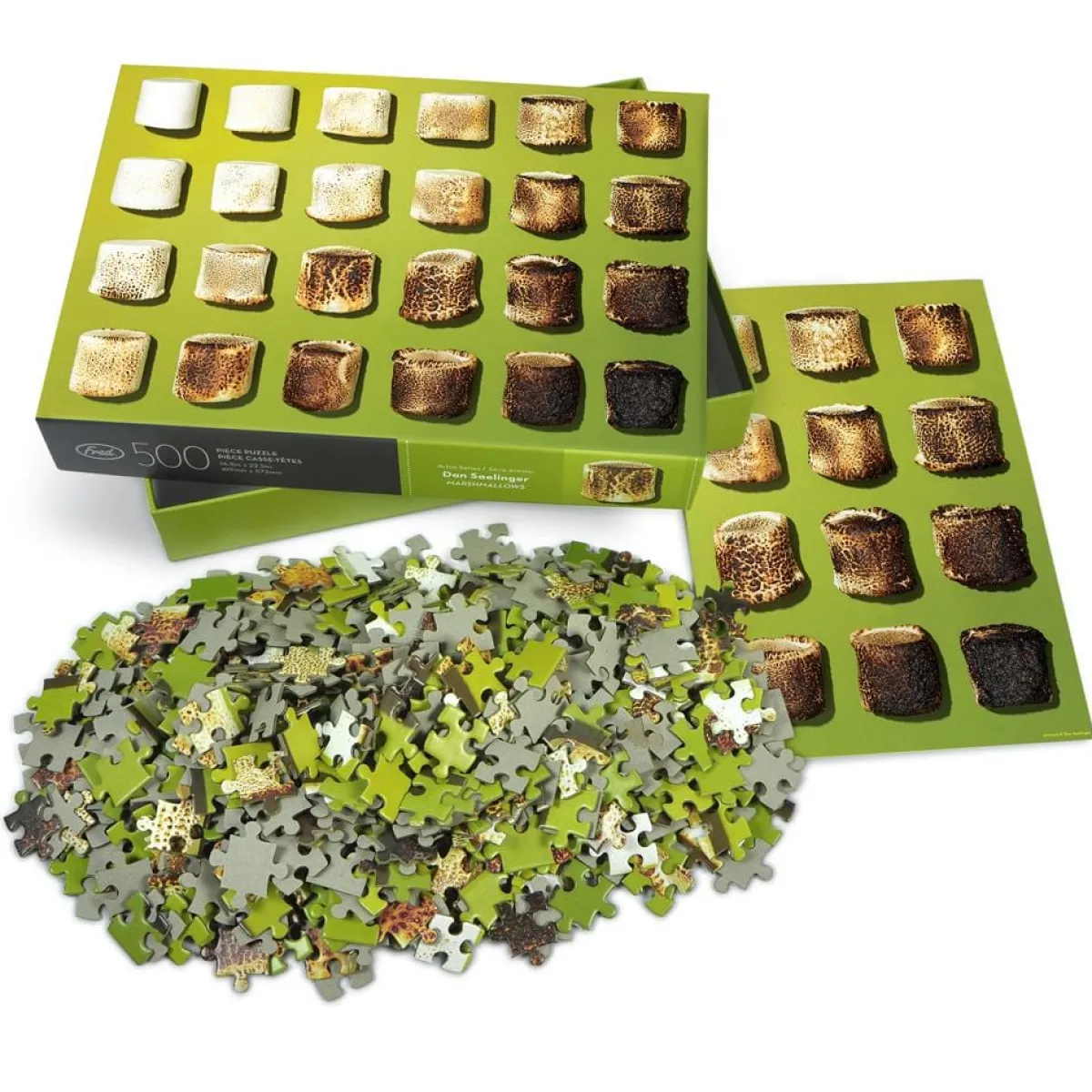 500-Piece Puzzles^Fred 500 PIECE PUZZLE: MARSHMALLOWS