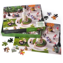 250-Piece Puzzles^Fred 250 PIECE PUZZLE: MOUSELAND SQUARE