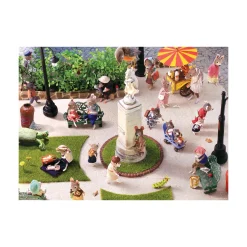 250-Piece Puzzles^Fred 250 PIECE PUZZLE: MOUSELAND SQUARE