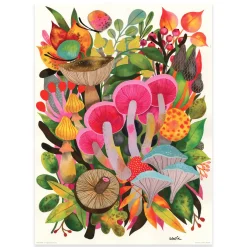 500-Piece Puzzles^Fred 500 PIECE PUZZLE: MUSHROOM TOOMUCHERY