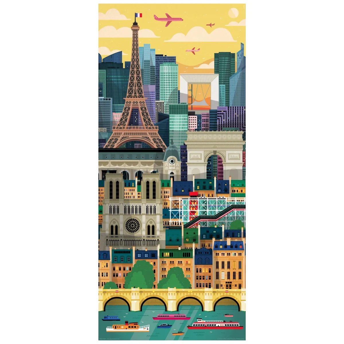 1000-Piece Puzzles^Fred 1000 PIECE PUZZLE: PARIS