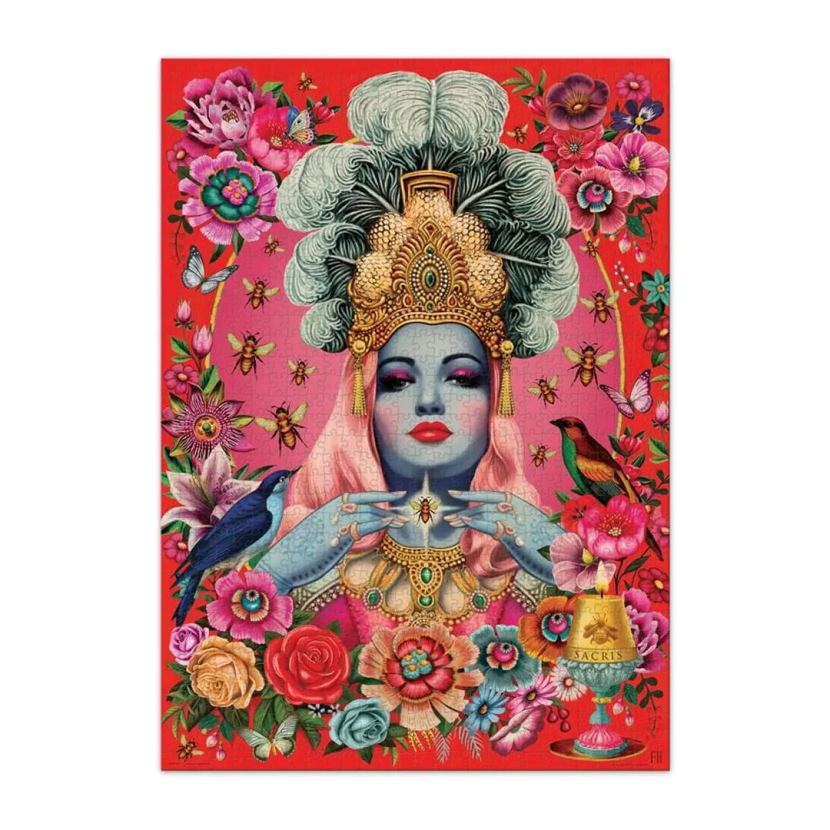 1000-Piece Puzzles^Fred 1000 PIECE PUZZLE: QUEEN BEE