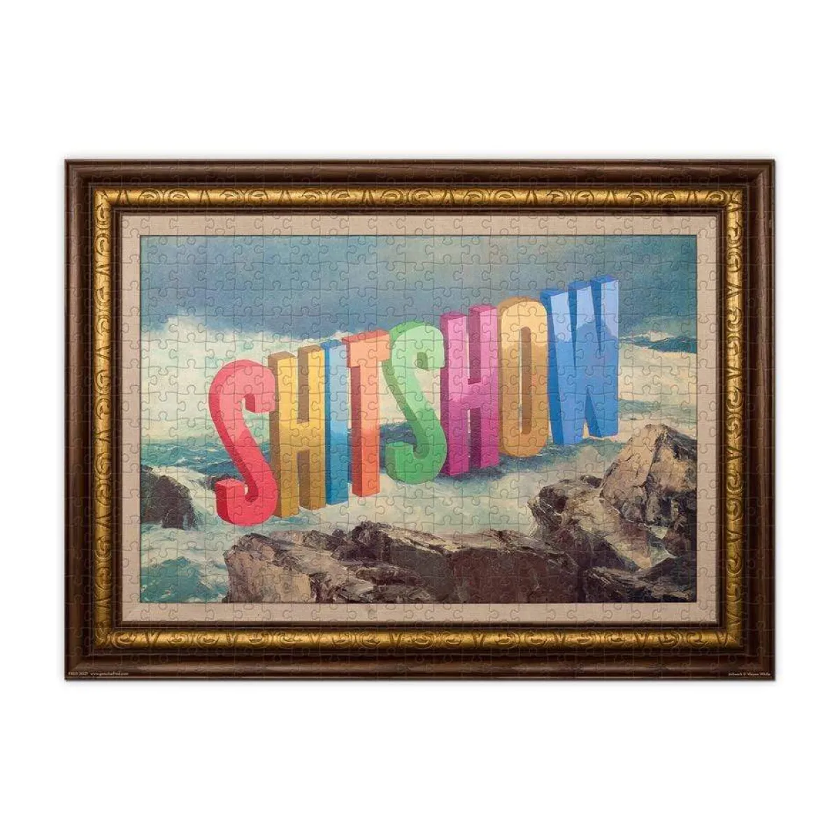 500-Piece Puzzles^Fred 500 PIECE PUZZLE: SHITSHOW