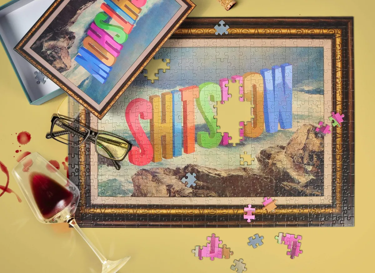 500-Piece Puzzles^Fred 500 PIECE PUZZLE: SHITSHOW