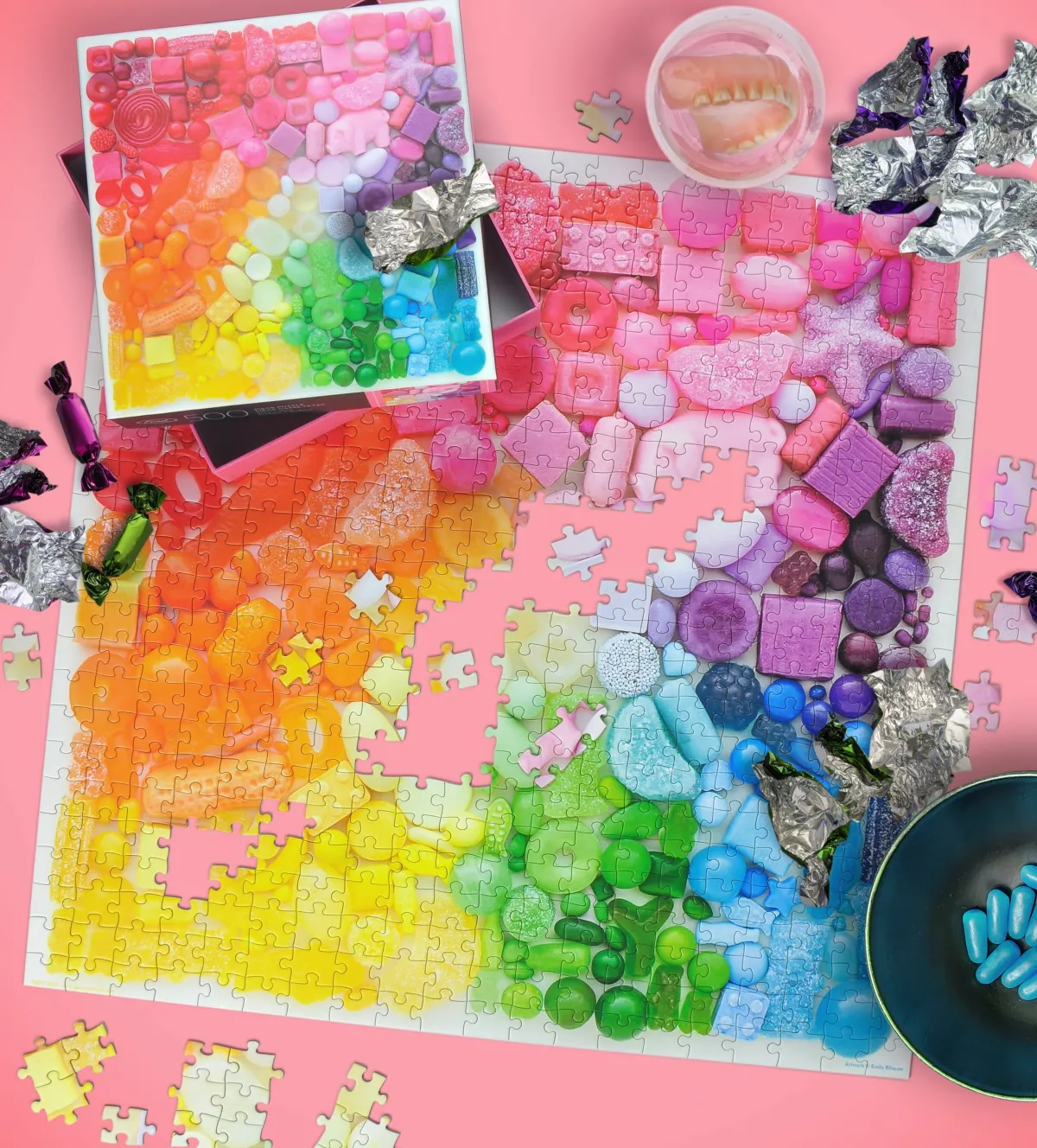 500-Piece Puzzles^Fred 500 PIECE PUZZLE: SUGAR SPECTRUM