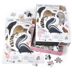 250-Piece Puzzles^Fred 250 PIECE PUZZLE: TRASH CAN CREATURES