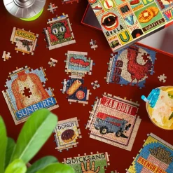 1000-Piece Puzzles^Fred 1000 PIECE PUZZLE: XYZ BLOCKS
