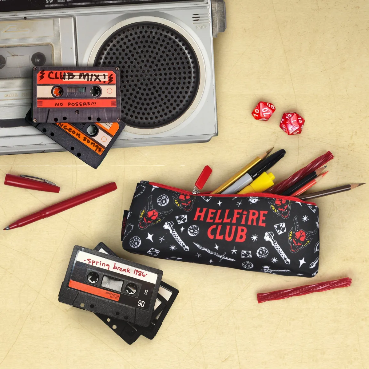 Personal Care^Fred ACCESSORY POUCH - Hellfire