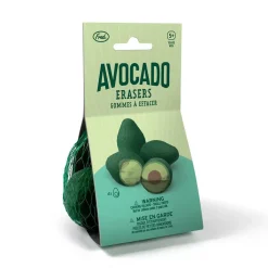 Erasers + Shapeners^Fred AVOCADO ERASERS