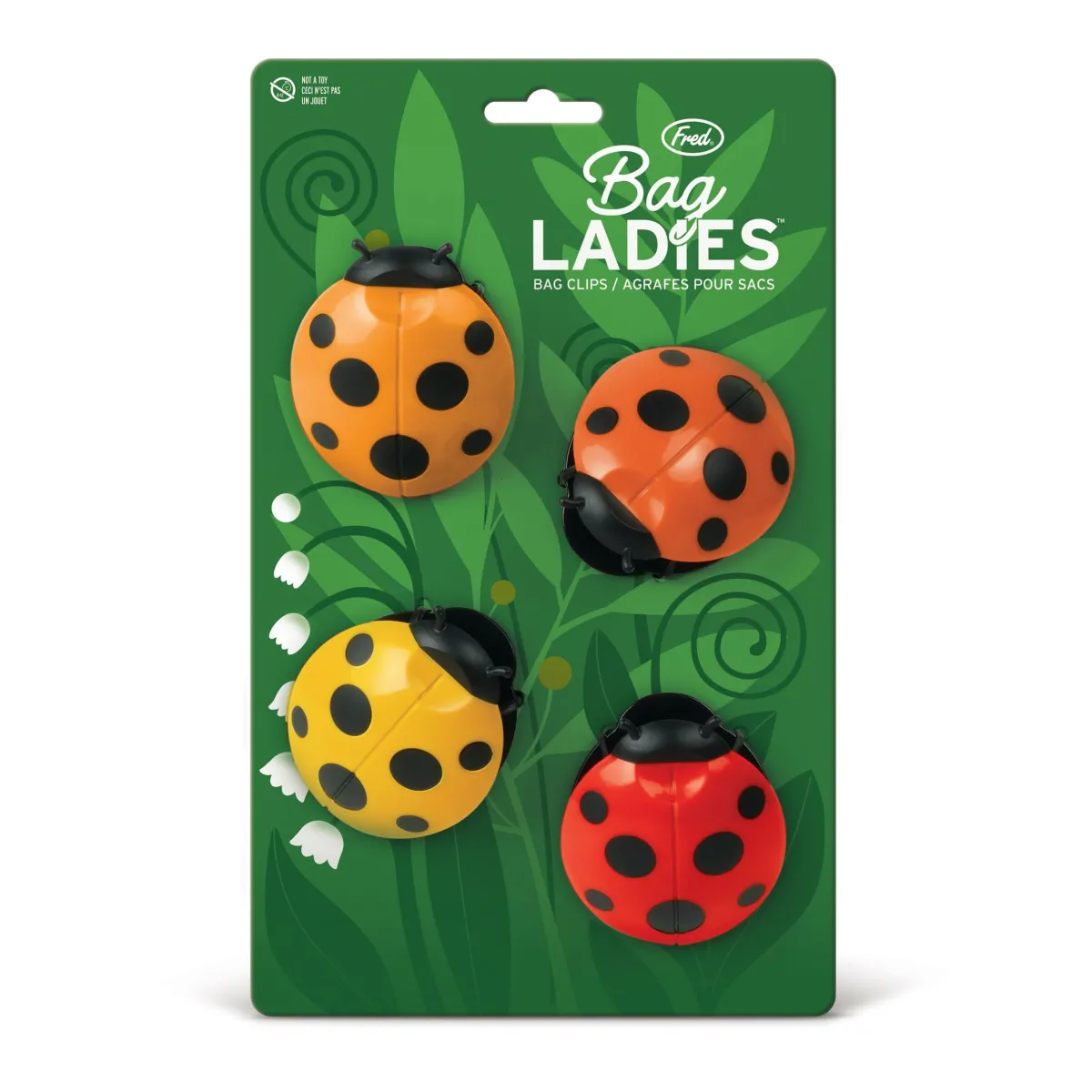 Bag Clips^Fred BAG LADIES | Ladybug Bag Clips