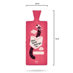 Bookmarks^Fred BOOKIE CUSHION