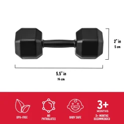 Toys + Play|Baby^Fred BUFF BABY - Dumbbell Rattle
