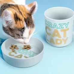 Cats|Shop All Table^Fred CERAMIC MUG + CAT BOWL SET