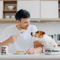 Dogs|Shop All Table^Fred CERAMIC MUG + DOG BOWL SET