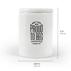 Dogs^Fred CERAMIC TREAT JAR