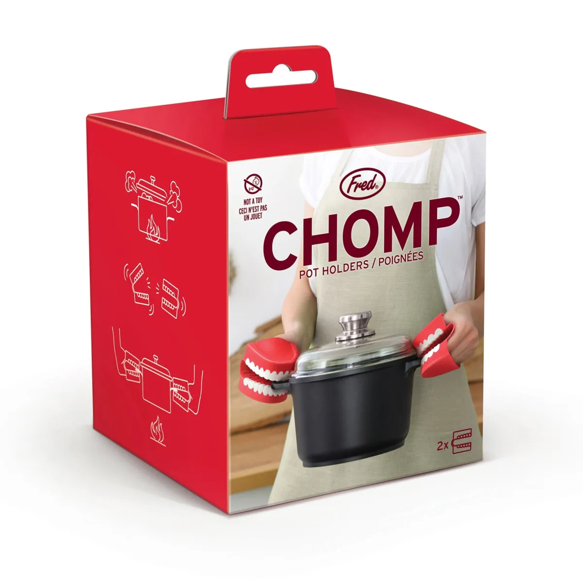 Cooking Utensils^Fred CHOMP - “Chattering” Teeth Oven Mitts