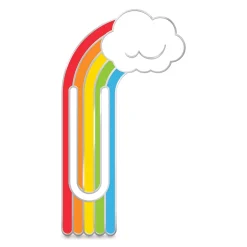 Bookmarks^Fred CHROMA CLIP | Rainbow Bookmark