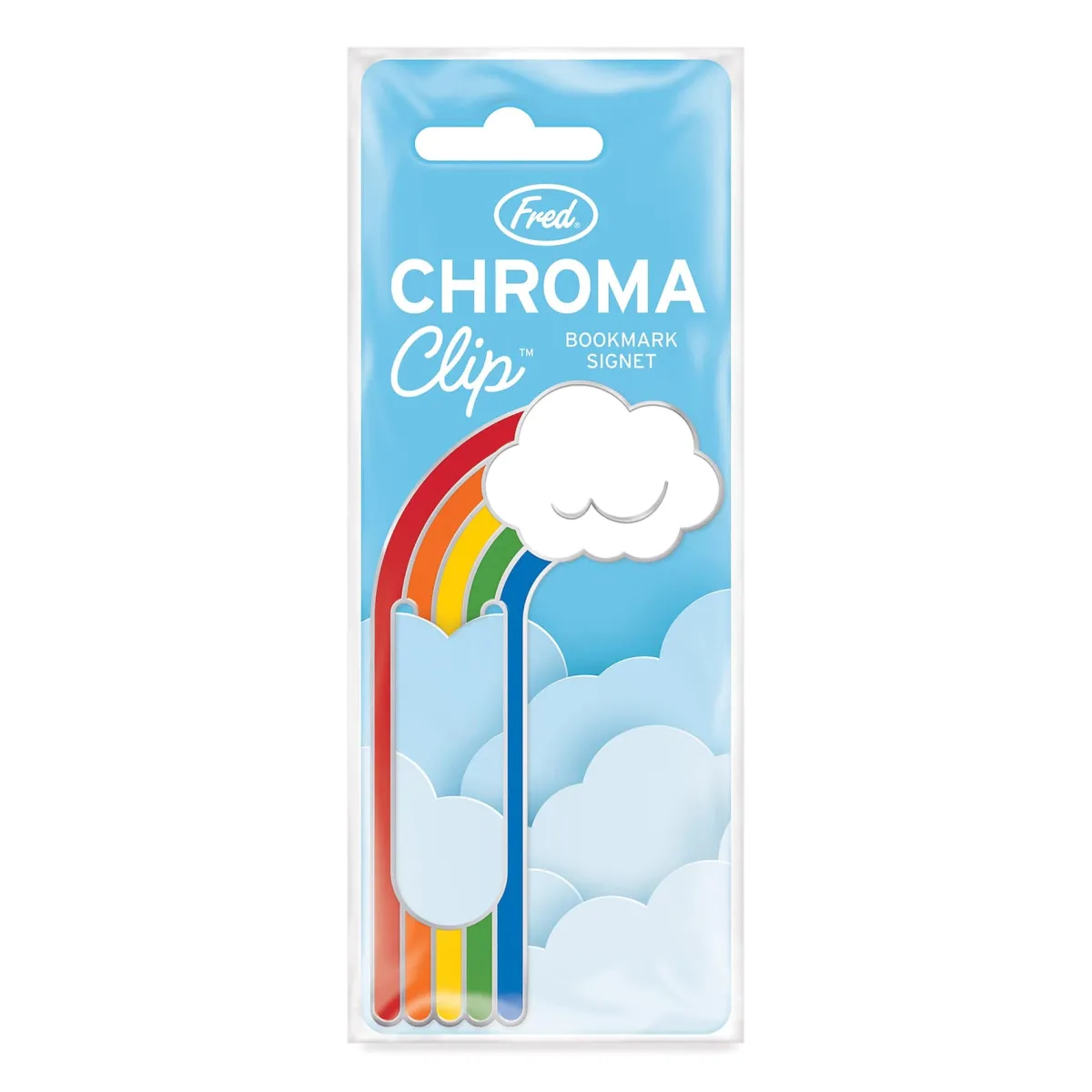 Bookmarks^Fred CHROMA CLIP | Rainbow Bookmark