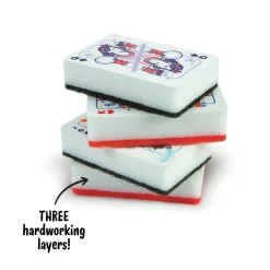 Cleaning|Sponges^Fred CLEAN HOUSE