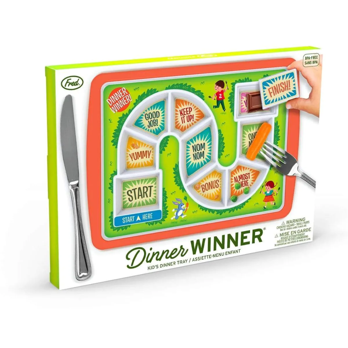 Plates + Trays|Plates + Trays^Fred DINNER WINNER