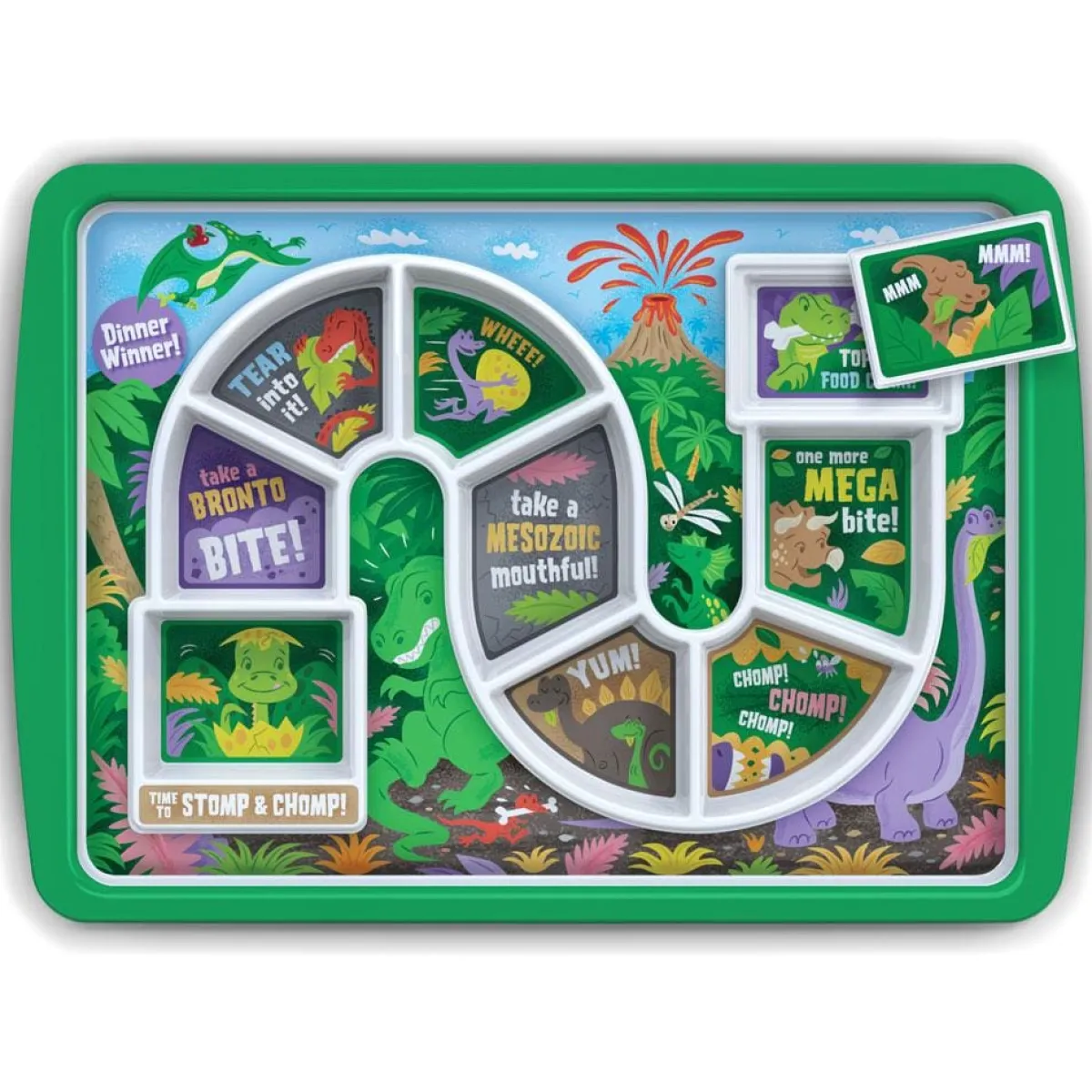 Plates + Trays|Plates + Trays^Fred DINNER WINNER - Dino Time