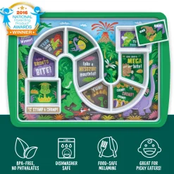 Plates + Trays|Plates + Trays^Fred DINNER WINNER - Dino Time