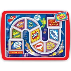 Plates + Trays|Plates + Trays^Fred DINNER WINNER - Superhero