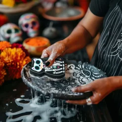 Cleaning|Sponges^Fred FELINE CLEAN | Day of the Dead-inspired cat sponges