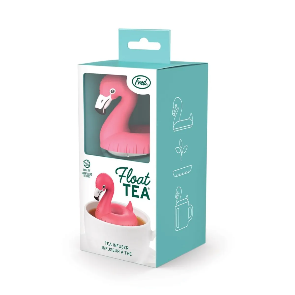 Shop All Table|Tea Infusers^Fred FLOAT-TEA - Flamingo