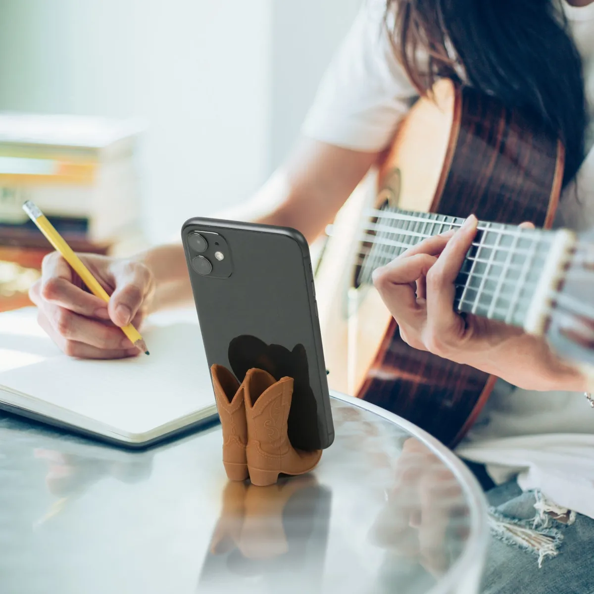 Phone Stands^Fred GIDDY UP | Cowboy Boot Phone Stand